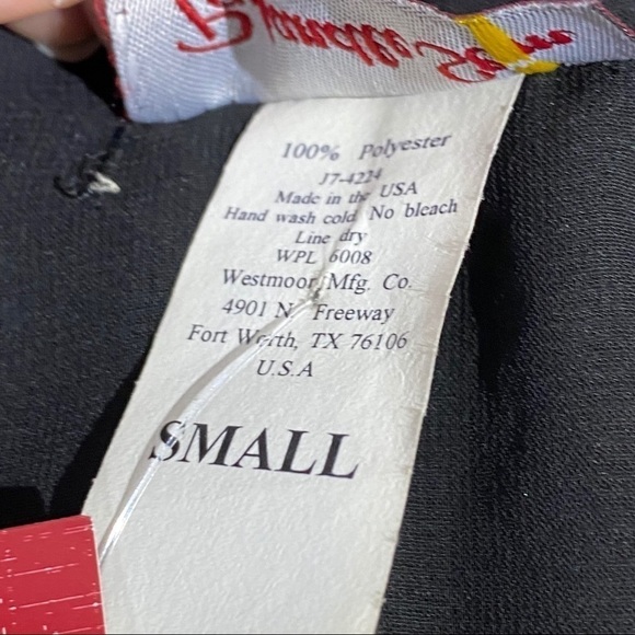 NWT Panhandle Slim Western Sleeveless Sequin Top Black - Picture 10 of 12